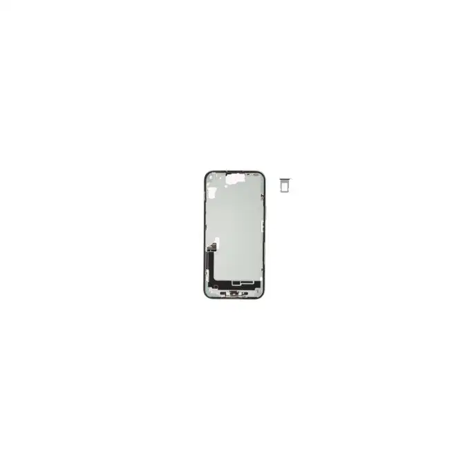 Korpus środkowy (Pulled C) incl. small parts - Zielony; do iPhone 15 Plus