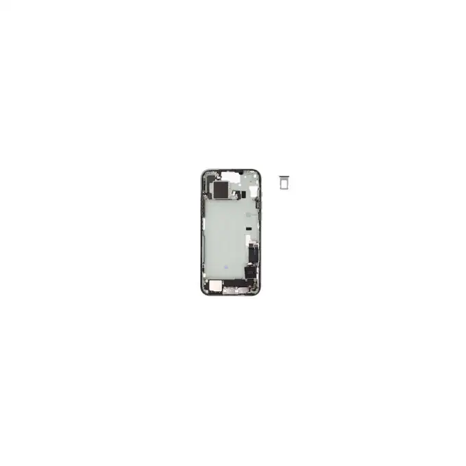 Korpus środkowy (Pulled C) incl. small parts - Zielony; do iPhone 15 Plus