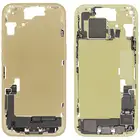 Korpus środkowy (Pulled) - Żółty; do iPhone 15