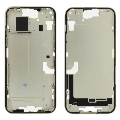 Korpus środkowy (Pulled) - Żółty; do iPhone 15 Plus