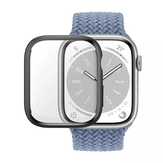 PanzerGlass Full Body Apple Watch 7/8/9 41mm D3O czarny/black 3689