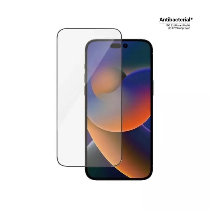 PanzerGlass Ultra-Wide Fit iPhone 14 Pro Max 6,7&quot; Screen Protection Antibacterial 2774