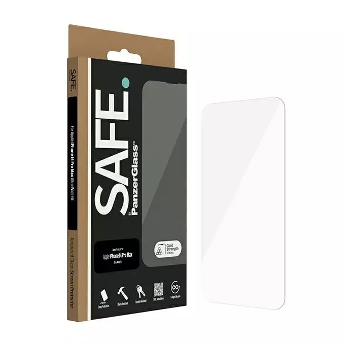 Szkło hartowane do iPhone 14 Pro Max SAFE by PanzerGlass Ultra-Wide Fit