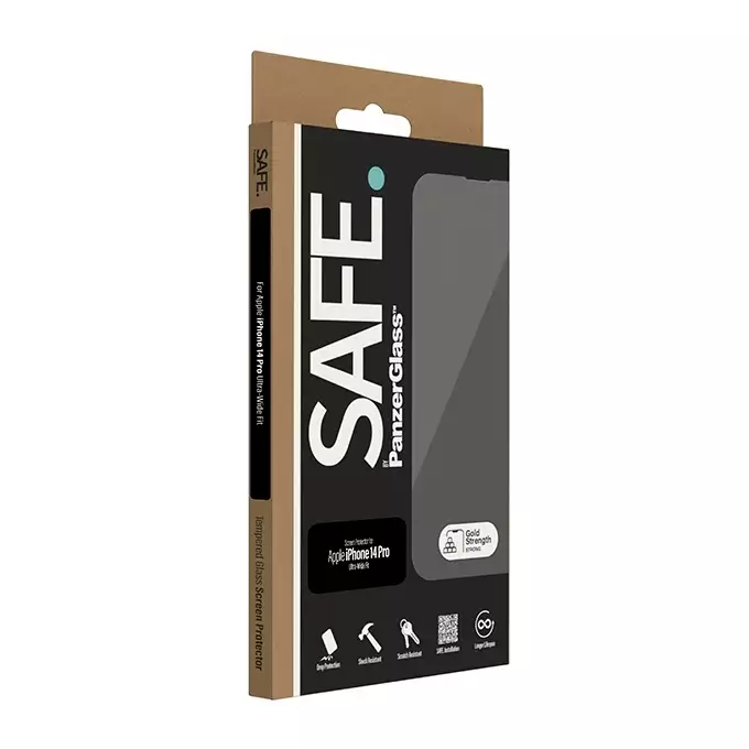 Szkło hartowane do iPhone 14 Pro SAFE by PanzerGlass Ultra-Wide Fit