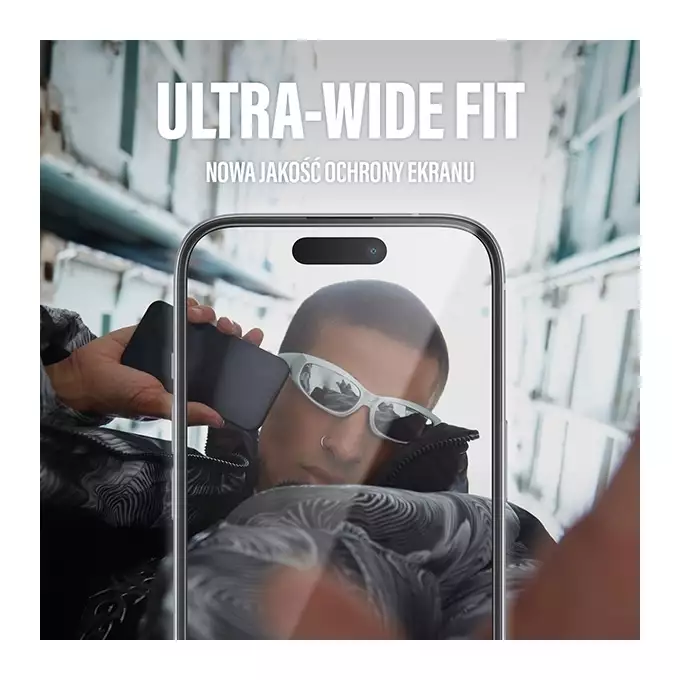 Szkło hartowane do iPhone 15 SAFE by PanzerGlass Ultra-Wide Fit