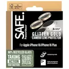Szkło hartowane na obiektyw do iPhone 16  | 16 Plus SAFE by PanzerGlass złoty