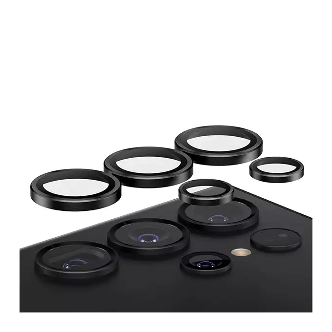 Szkło na obiektyw do Samsung S24 Ultra PanzerGlass Hoops czarny
