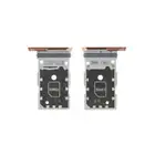 Szufladka karty SIM do Samsung Galaxy S24 5G S921 - pomarańczowa