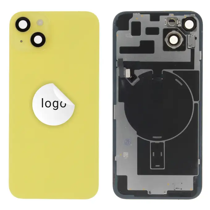 Tylne szkło (Pulled A) - Żółty; do iPhone 14 Plus