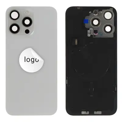 Tylne szkło (Pulled B) - Biały; do iPhone 15 Pro Max