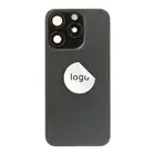 Tylne szkło (Pulled B) - Czarny; do iPhone 15 Pro