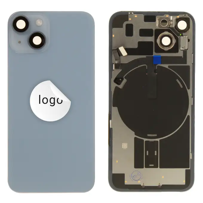 Tylne szkło (Pulled B) - Niebieski; do iPhone 14