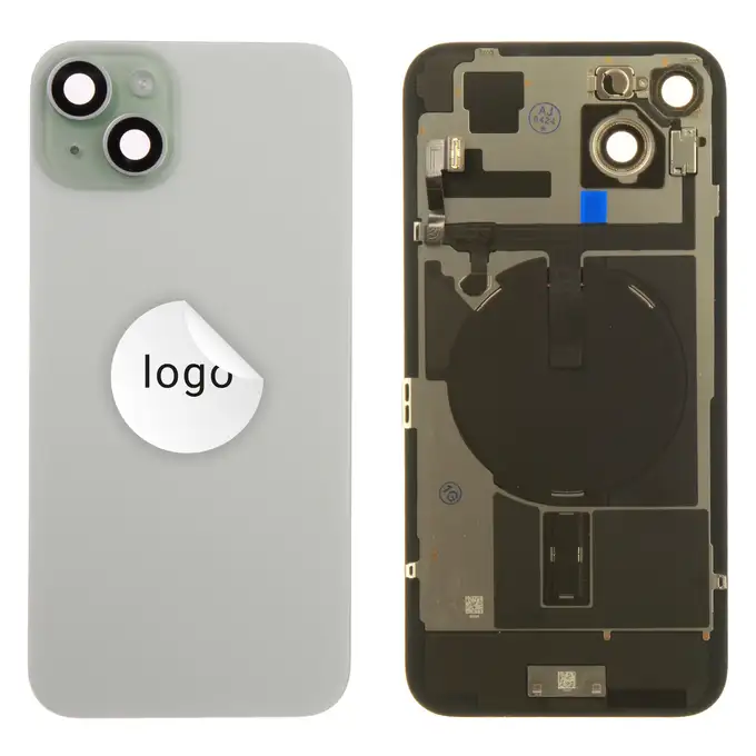 Tylne szkło (Pulled B) - Zielony; do iPhone 15 Plus