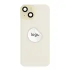 Tylne szkło (Pulled C) - Żółty; do iPhone 15