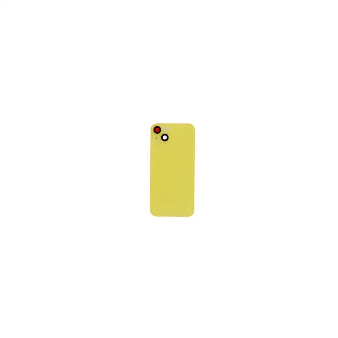 Tylne szkło (excl. Logo) - Żółty; do iPhone 14 Plus