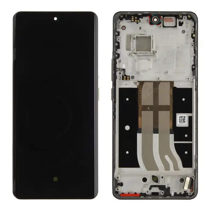 Wyświetlacz LCD - Czarny; Realme 12 Pro 5G