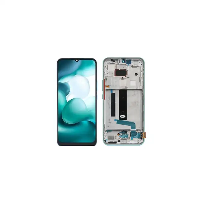 Wyświetlacz LCD - Zielony; Xiaomi Mi 10 Lite 5G