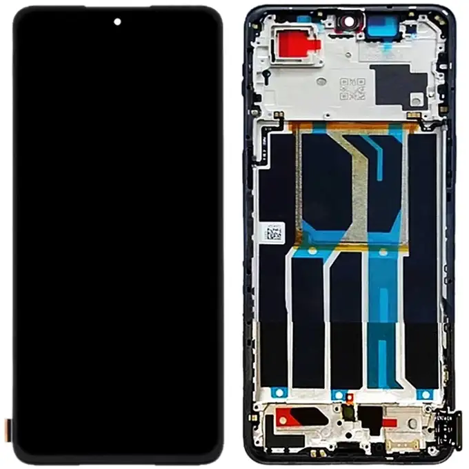 Wyświetlacz LCD (incl. frame) - Zielony; OnePlus Nord 3