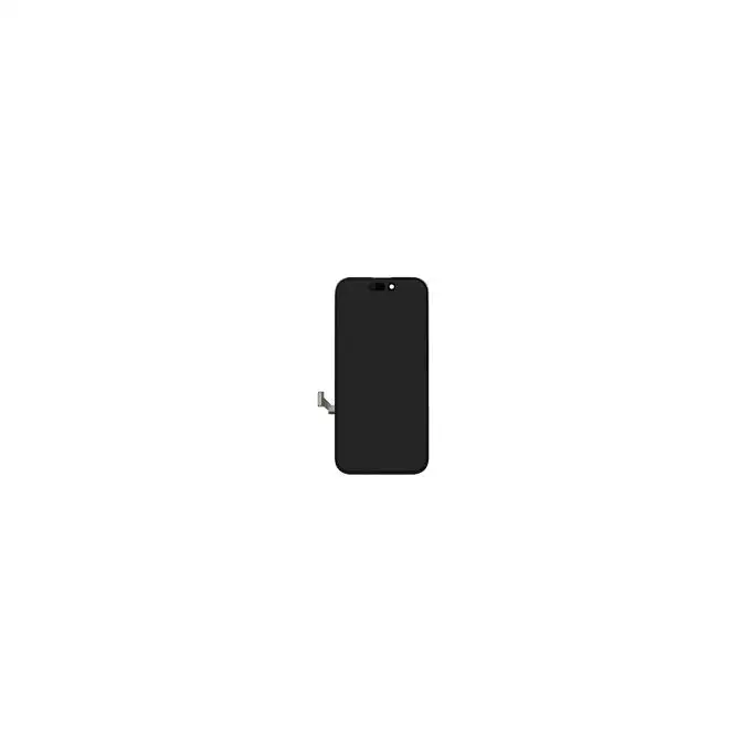 Wyświetlacz (Refabrykowany / Soft Oled) - Czarny; do iPhone 15 (without IC chip)