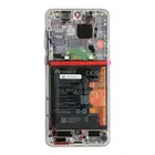 Wyświetlacz + bateria do Huawei Mate 50 - fioletowy