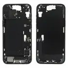 Klapka baterii (Pulled A) incl. small parts - Czarna; do iPhone 15 Plus