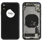 Klapka baterii (Pulled A) incl. small parts - Czarna; do iPhone XR
