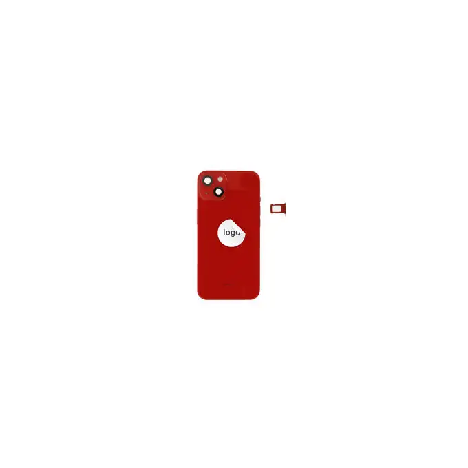 Klapka baterii (Pulled A) incl. small parts - Czerwona; do iPhone 13