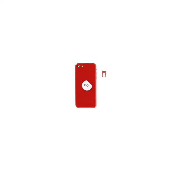 Klapka baterii (Pulled A) incl. small parts - Czerwona; do iPhone SE (2022)
