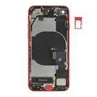 Klapka baterii (Pulled A) incl. small parts - Czerwona; do iPhone SE (2022)