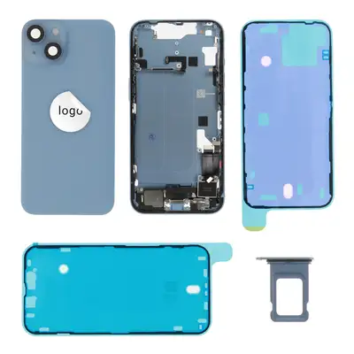 Klapka baterii (Pulled A) incl. small parts - Niebieska; do iPhone 14