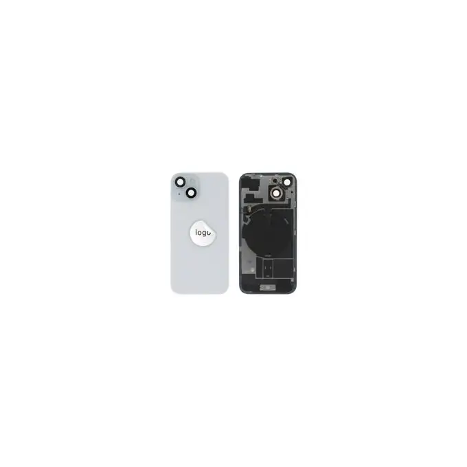 Klapka baterii (Pulled A) incl. small parts - Niebieska; do iPhone 15