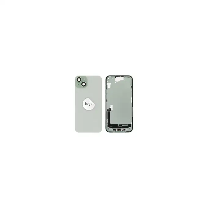 Klapka baterii (Pulled A) incl. small parts - Zielona; do iPhone 15 Plus