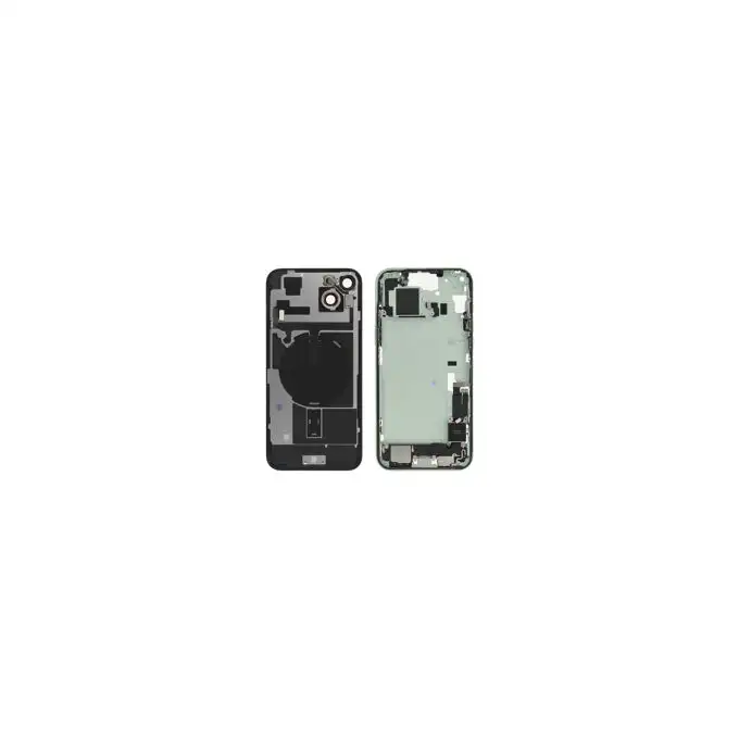 Klapka baterii (Pulled A) incl. small parts - Zielona; do iPhone 15 Plus