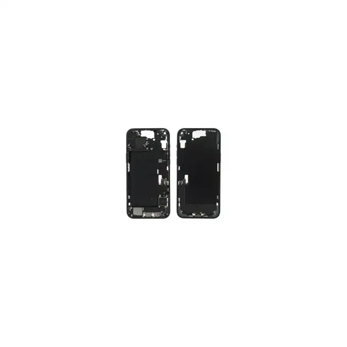 Klapka baterii (Pulled B) incl. small parts - Czarna; do iPhone 15 Plus