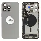 Klapka baterii (Pulled B) incl. small parts - Szara; do iPhone 15 Pro Max