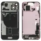 Klapka baterii (Pulled C) incl. small parts - Różowa; do iPhone 15 Plus