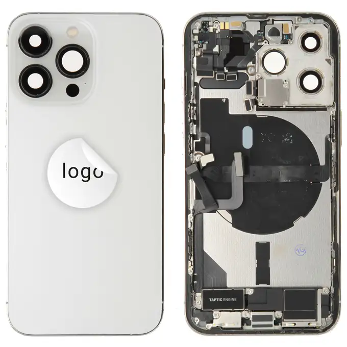 Klapka baterii (Pulled C) incl. small parts - Srebrna; do iPhone 13 Pro