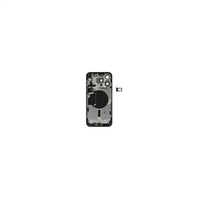 Klapka baterii (Pulled) - Czarna; do iPhone 15 Pro Max