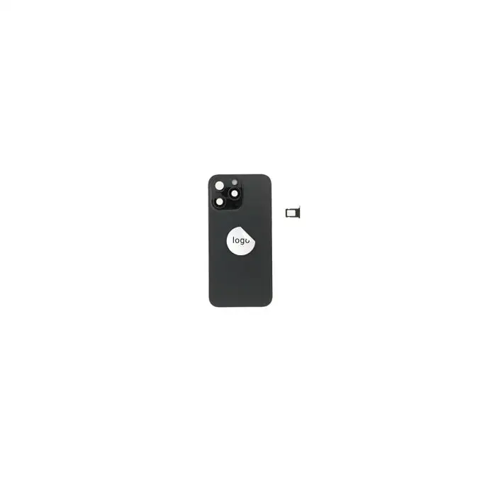 Klapka baterii (Pulled) - Czarna; do iPhone 15 Pro Max