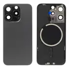 Klapka baterii (excl. Logo) - Czarna ; do iPhone 15 Pro