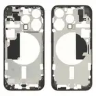 Klapka baterii (excl. Logo) - Czarna ; do iPhone 15 Pro