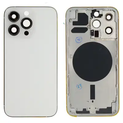 Klapka baterii (excl. Logo) - Srebrna; do iPhone 13 Pro