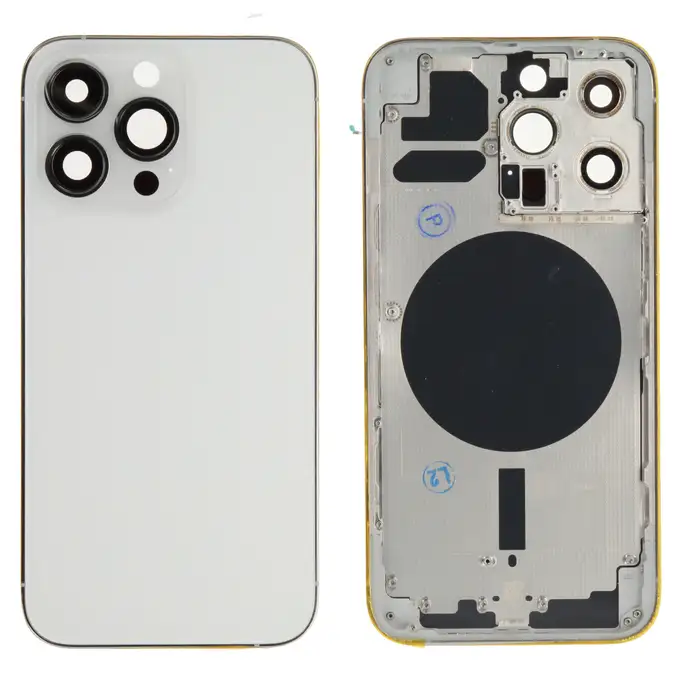 Klapka baterii (excl. Logo) - Srebrna; do iPhone 13 Pro