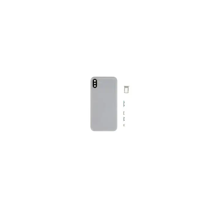 Klapka baterii (excl. Logo) - Srebrna; do iPhone X