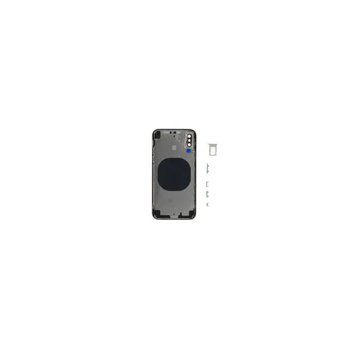 Klapka baterii (excl. Logo) - Srebrna; do iPhone X