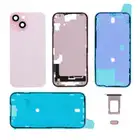 Klapka baterii kit (excl. Logo) - Różowa; do iPhone 15