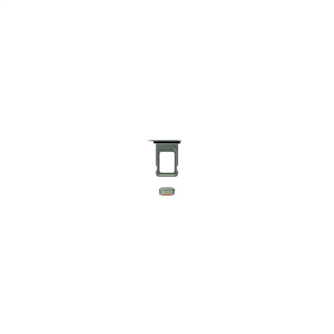 Klapka baterii kit (excl. Logo) - Zielona; do iPhone 15 Plus