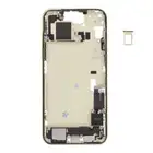 Korpus środkowy (Pulled A) incl. small parts - Żółty; do iPhone 15 Plus