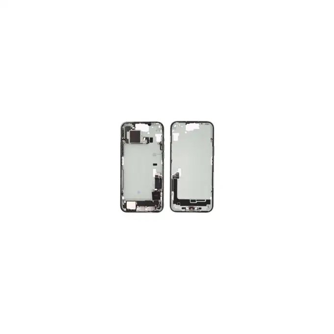 Korpus środkowy (Pulled B) incl. small parts - Zielony; do iPhone 15 Plus