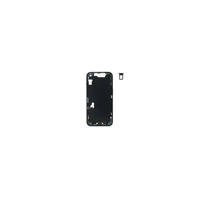 Korpus środkowy (Pulled C) incl. small parts - Czarny; do iPhone 14
